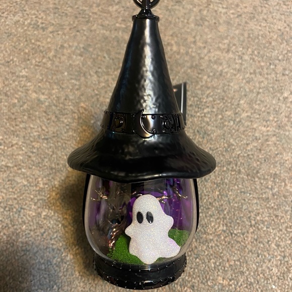 Bath & Body Works Witch Hat Ghost & Haunted Tree Light Up PROJECTOR Wallflower - Picture 1 of 5